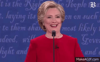 Hillary Clinton Does the Shimmy